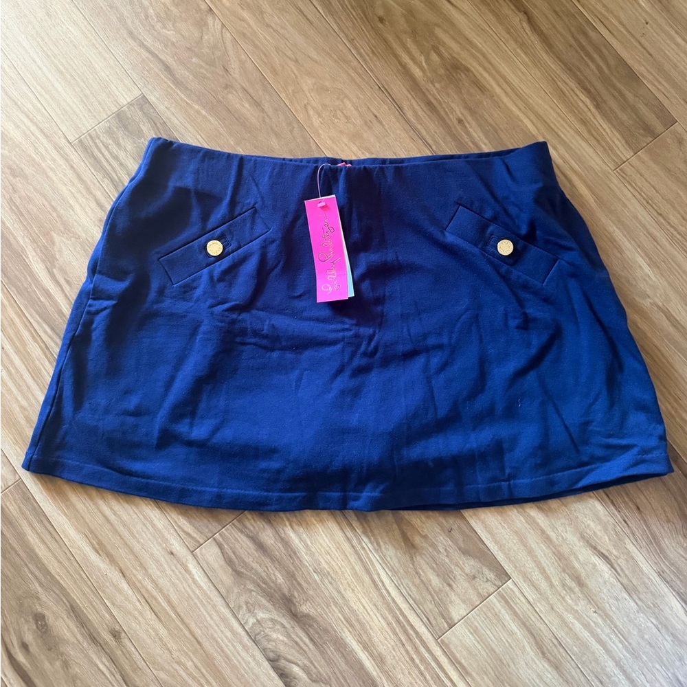Lilly Pulitzer Navy Blue Skirt